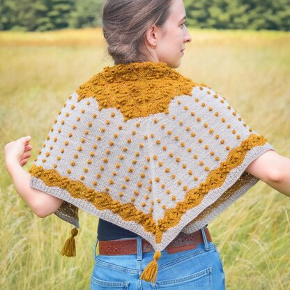 Harvest Moon Shawl