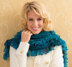 Vortex Scarf in Red Heart Soft and Boutique Sashay\nSequins - LW4579 - Downloadable PDF