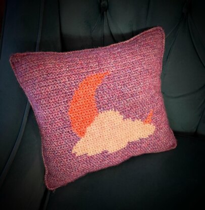 Hazy Moon Pillow