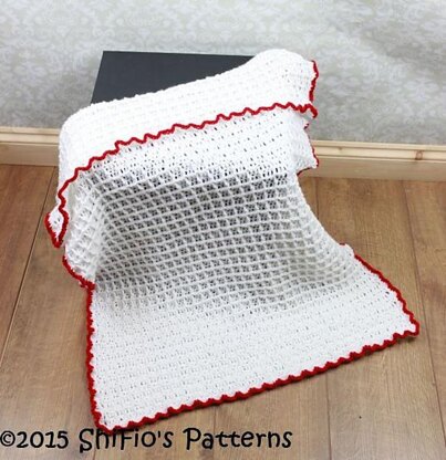 Waffle Stitch Blanket #326