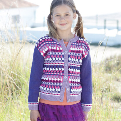 Cardigan in Sirdar Wash 'n' Wear Double Crepe DK - 2421 - Downloadable PDF