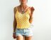 Women’s aran crop top