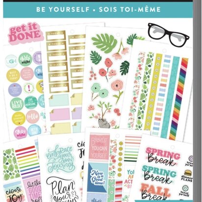 The Happy Planner Sticker Value Pack - Be Yourself, 811/Pkg