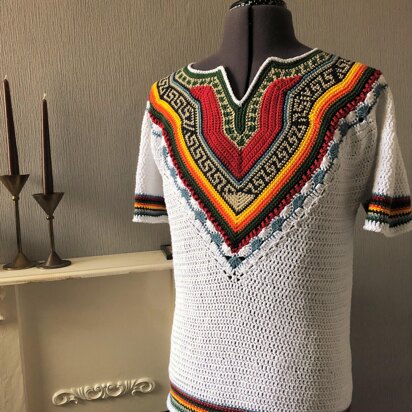 Dashiki V Neck