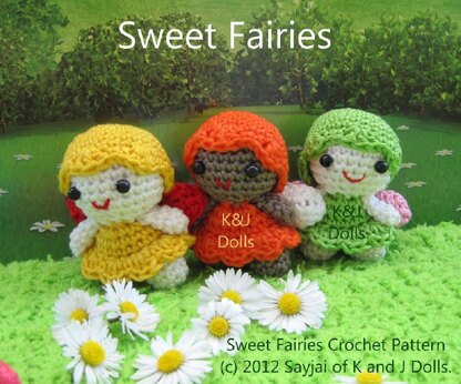 Sweet Fairy Dolls Amigurumi Crochet Pattern