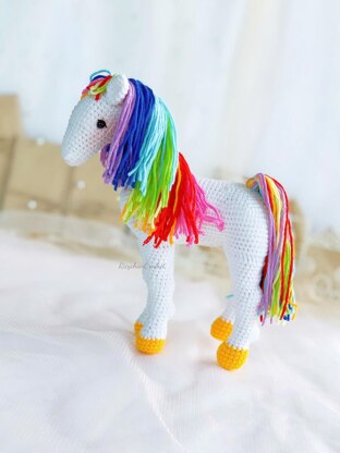 Colorful horse