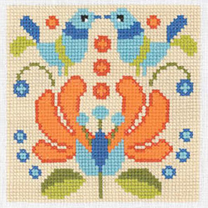 Flowers Cross Stitch Kit Packages, Counted Cross-Stitching Kits, New  Pattern Not Printed Cross Stitch Painting Set