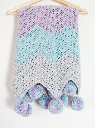 Chunky Zig-Zag Blanket