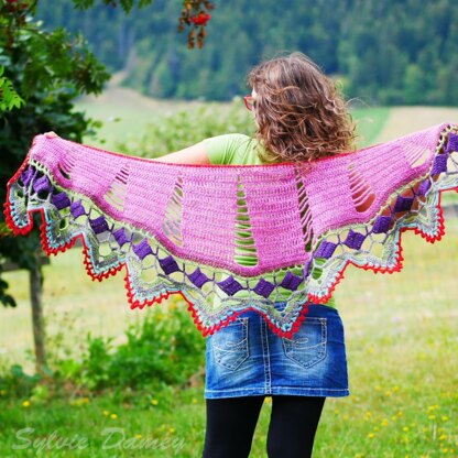 Open Spaces shawl