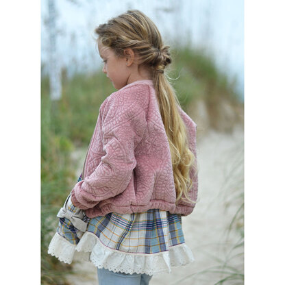 Rebecca Page Children's Bomber Jacket Sewing Pattern - Downloadable PDF