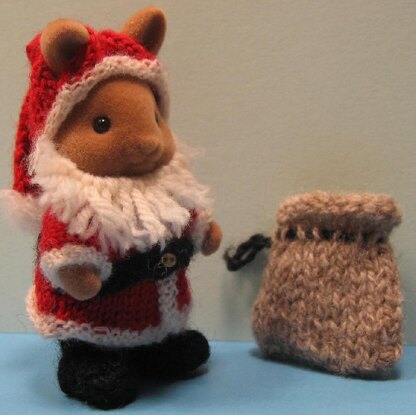 Santa, for Sylvanian Families & Calico Critters