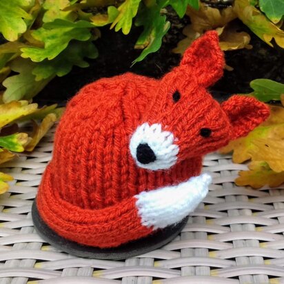 Fabulous Mr Fox - Chocolate Orange Cover - knitting pattern