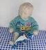 Baby and Toddler Shark Family Sweater and Toy