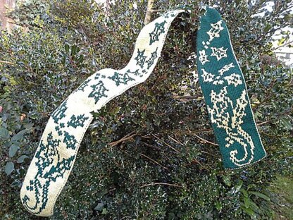 Holly Dragon Scarf