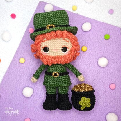 Lugh Leprechaun Amigurumi