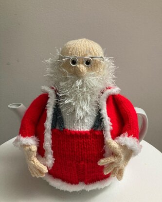 Santa Claus Tea Cosy Knitting Pattern