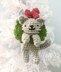 Cat in a Wreath Christmas Ornament