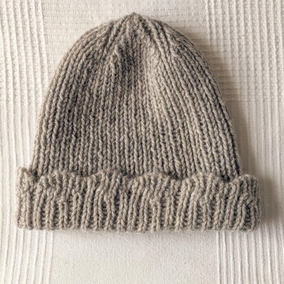 Knit One Purl One Hat