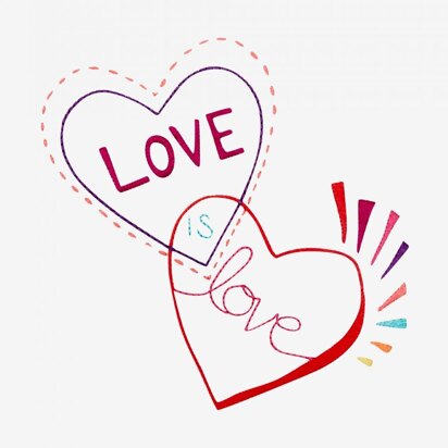 DMC Love Is Love - PAT1466S - Downloadable PDF
