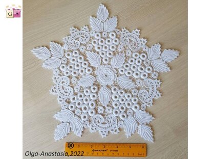 Antique lace doily