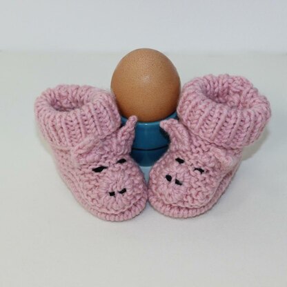 Preemie Piggy Boots