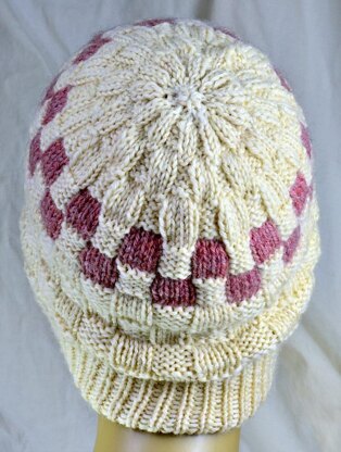 Checkerboard Slouch Hat