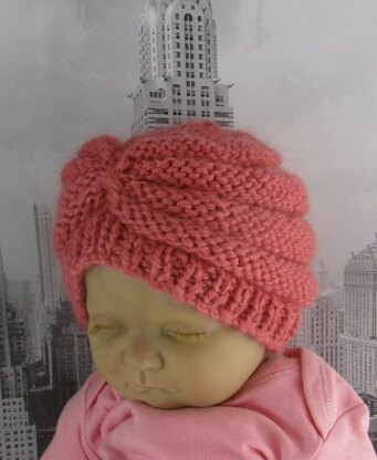 Baby Chunky Beehive Turban Hat