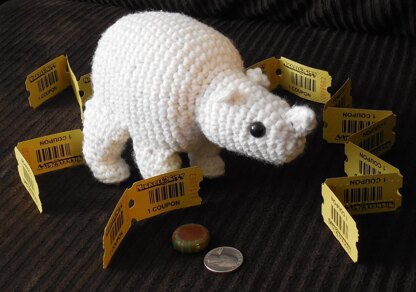 Rhino Amigurumi Plush Toy