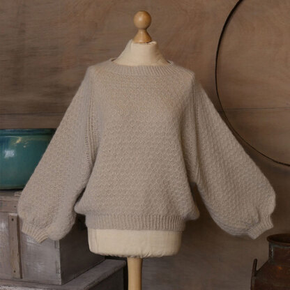 Farra Sweater in The Fibre Co. Cirro - Downloadable PDF