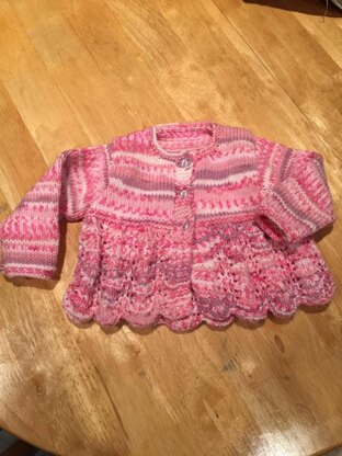 Baby girl's cardigan