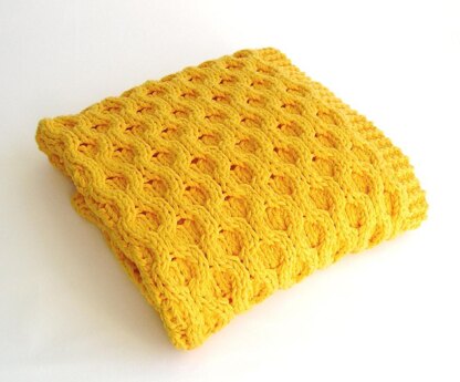 Honeycomb Baby Blanket