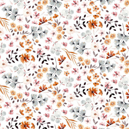 Poppy Fabrics - Digital Flowers 1 Jersey