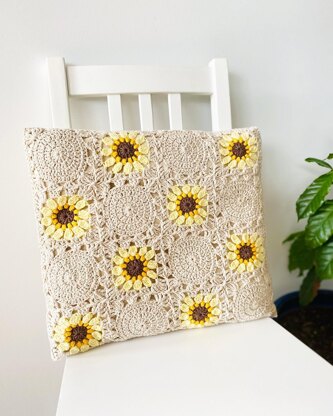Here comes the sunflowers blanket