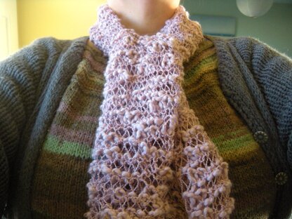 Simple lace scarf - Opium