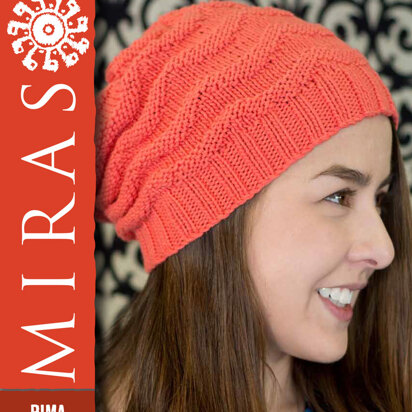 Slouchy Hat in Mirasol Pima Kuri - M5100 - Downloadable PDF - knitting pattern
