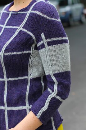 Windowpane Sweater