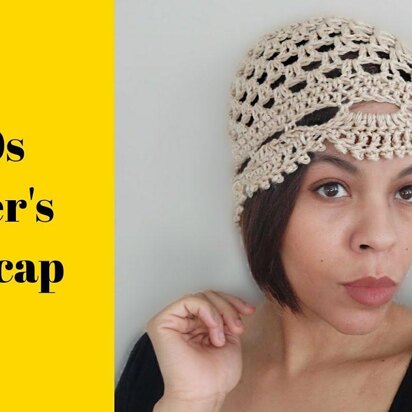 Vintage flapper hat