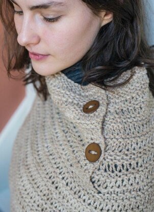 Addilyn Capelet in Berroco Ultra Alpaca Chunky Tonal - Pv2-9 PDF