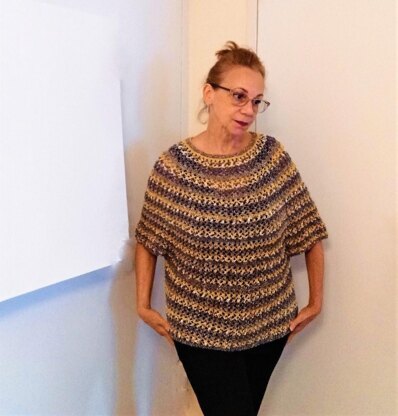 Papillon II Poncho Sweater