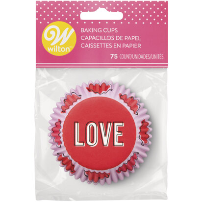 Wilton Love Baking Cup 75Ct