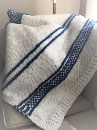 Lake house throw online blanket