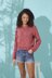 Sweater & Top in King Cole Linendale Reflections DK - P6125 - Leaflet