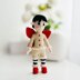 Crochet doll, amigurumi doll, Love Fairies
