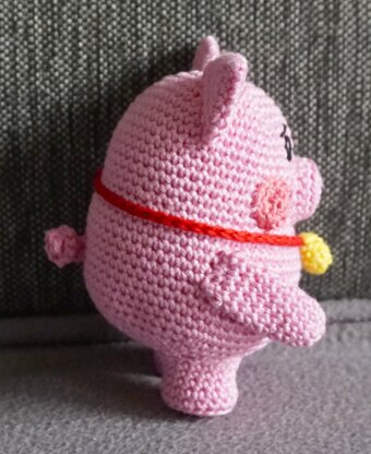 Crochet pattern lucky pig Felicità