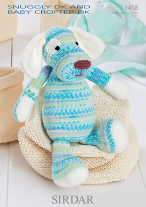 Dog Toy in Sirdar Snuggly Baby Crofter DK, Snuggly DK and Bonus DK - 1458 - Downloadable PDF