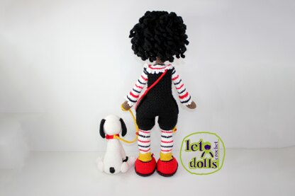 Bianca, XLarge Crochet Doll
