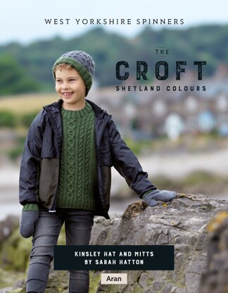 Kinsley Hat & Mitts in West Yorkshire Spinners The Croft Shetland Colours - DBP0074 - Downloadable PDF
