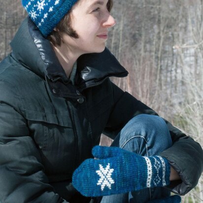 Winter Sonata (hat and mitten set)