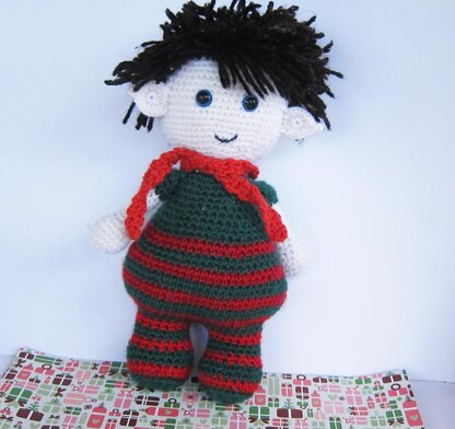 A Quirky Christmas Elf - Amigurumi Doll