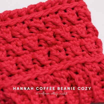 Hannah Coffee Beanie Cozy